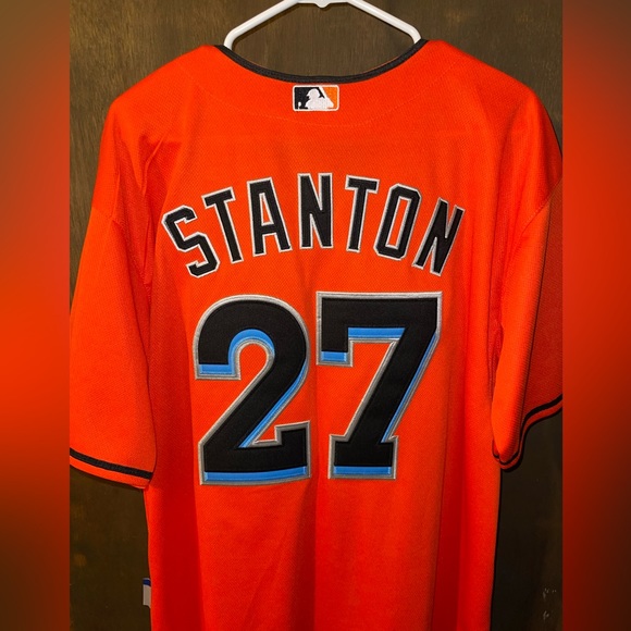 Giancarlo Stanton Miami Marlins Jersey - Picture 2 of 4